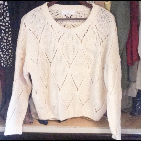 Elodie Sweaters - Elodie Light Pink Crop Sweater